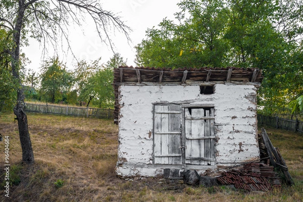 Obraz Old wooden barn