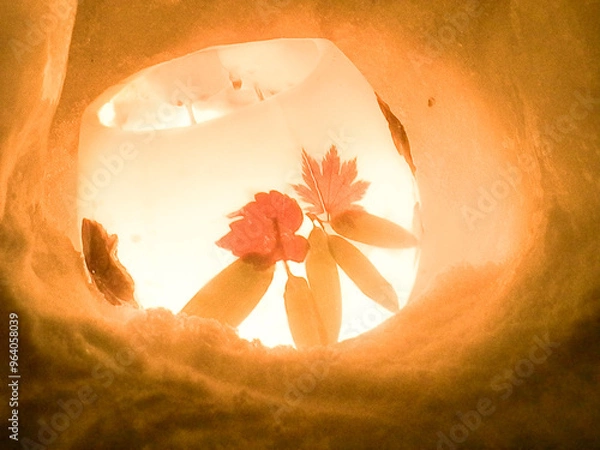 Fototapeta 雪明り