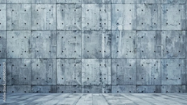 Fototapeta Background image of a concrete exterior wall texture.