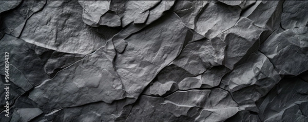 Fototapeta Dark Abstract Stone Surface Texture Close-Up