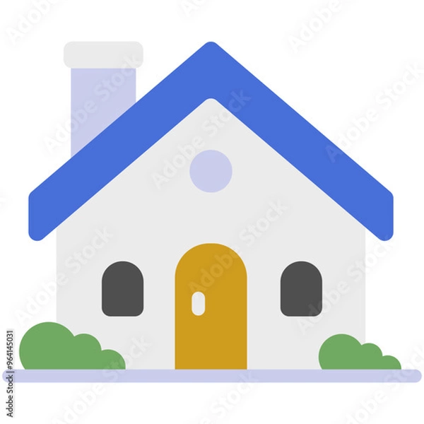 Obraz house flat icon