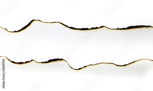 Obraz Ripped paper, space for copy