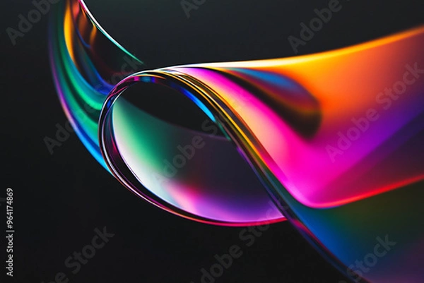 Obraz Abstract glass style background