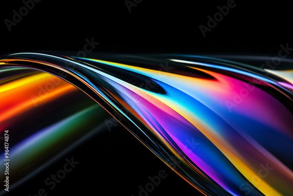 Obraz Abstract glass style background