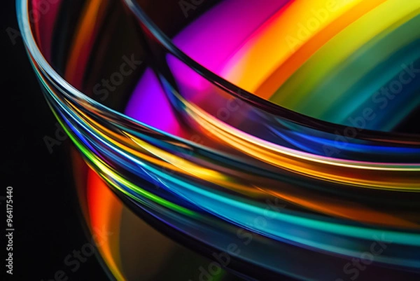 Obraz Abstract glass style background