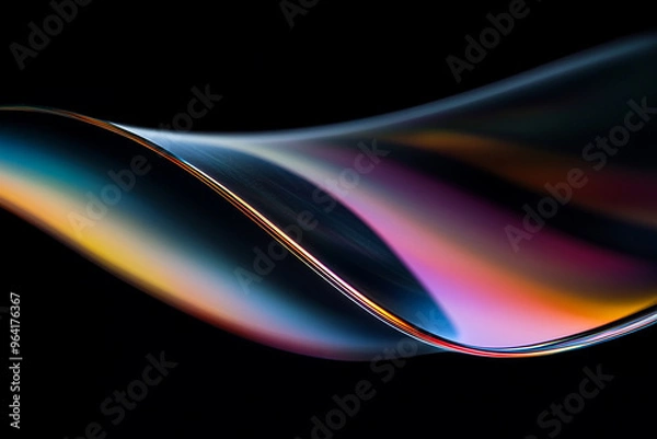 Obraz 3D abstract glass style background