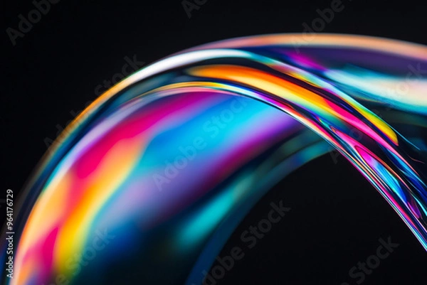 Fototapeta 3D abstract glass style background