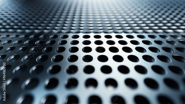 Obraz metal grid background