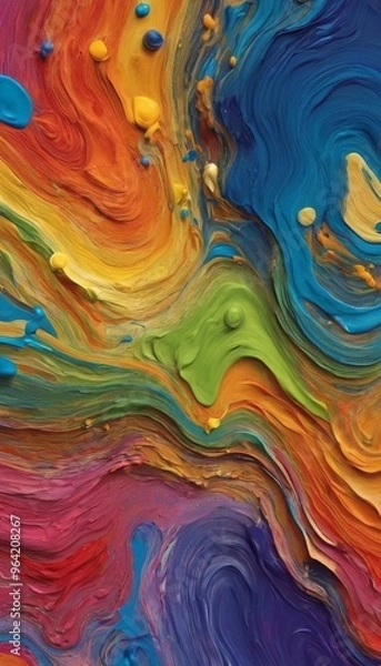 Obraz abstract colorful background