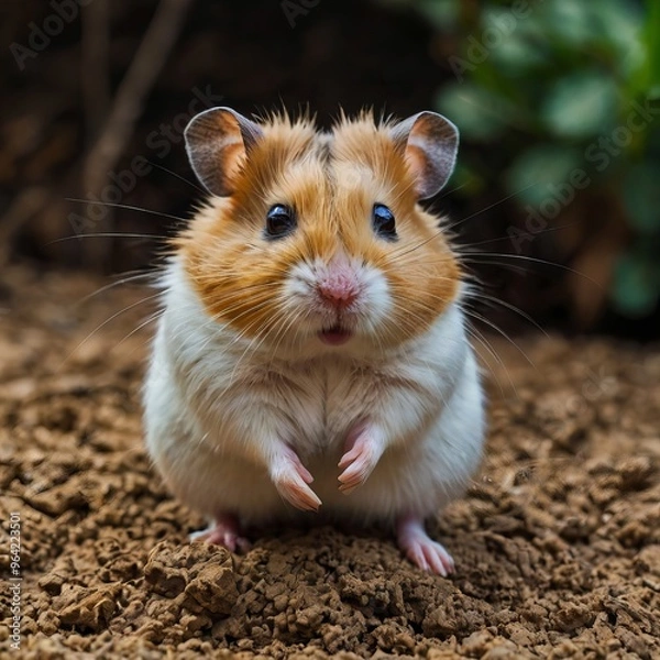 Fototapeta hamsters generative ai