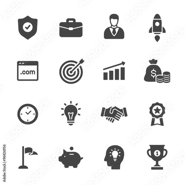 Obraz Business Icons