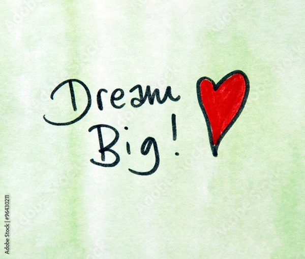 Obraz dream big
