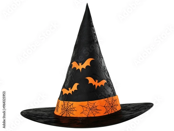 Obraz Pointed halloween witch hat