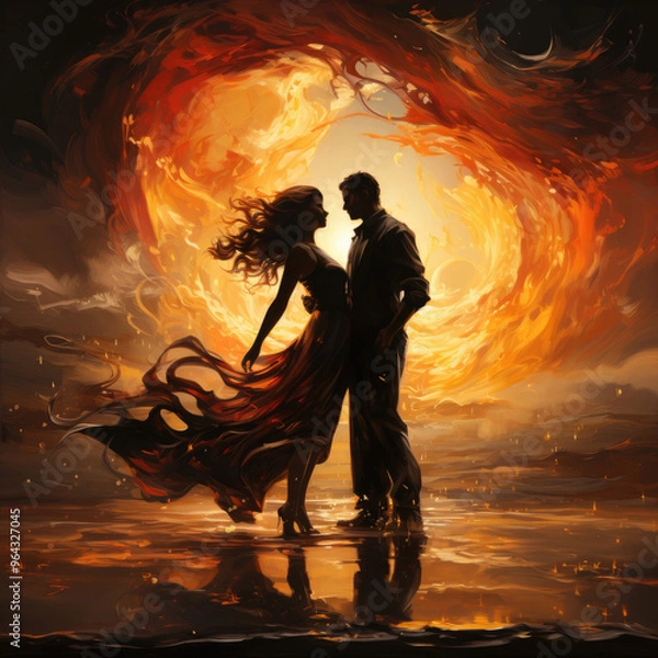 Obraz Passionate dance