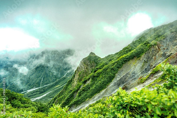 Obraz ガスに包まれる稜線