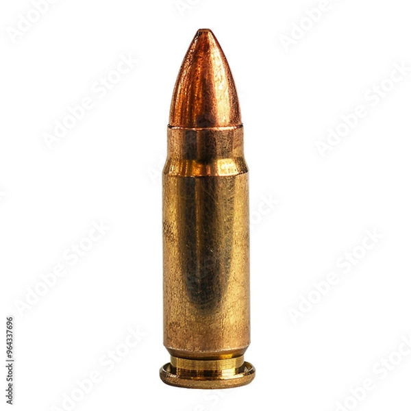 Fototapeta bullet isolated on white