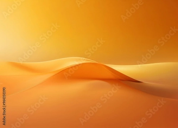 Obraz gradient of warm orange hues, transitioning from a deep orange at the top to a lighter shade at the bottom. The gradient fills the entire frame, creating a sense of depth and movement.