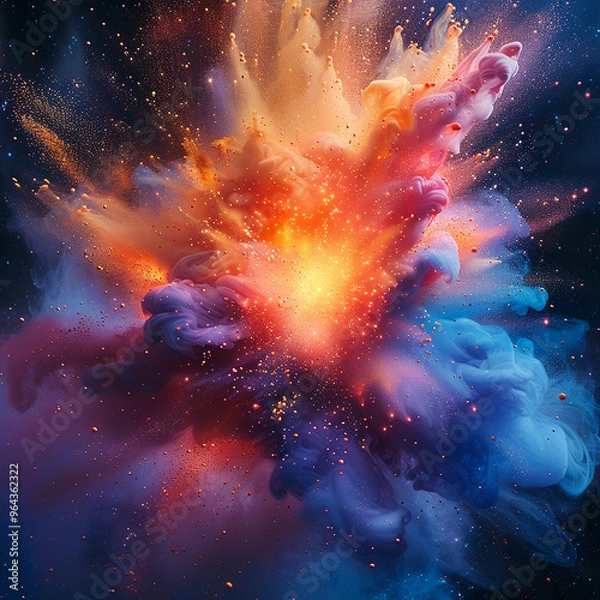 Obraz visualization of space