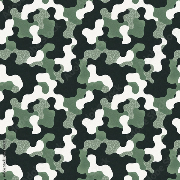 Obraz seamless pattern on ikat art wall paper