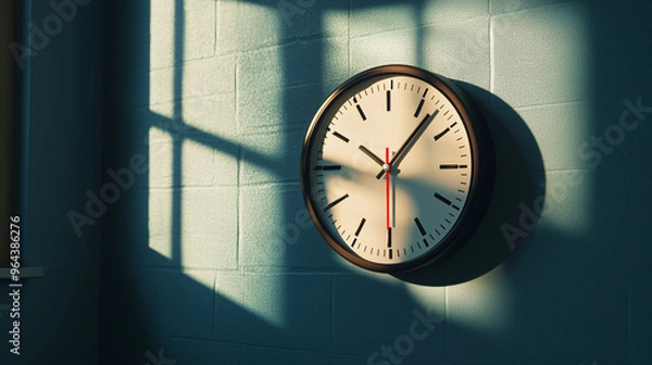 Obraz 時間管理を示す時計