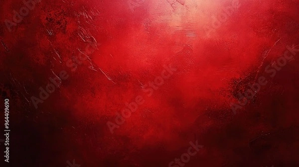 Fototapeta Stylish Red Textured Background for Creative Designs and Branding. Grunge Effect for Unique Visuals and Marketing Materials.