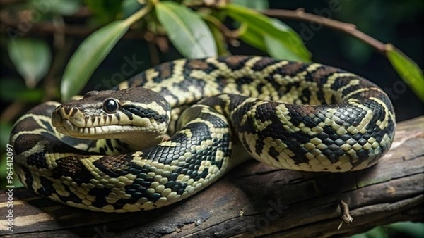 Obraz Carpet Python snake