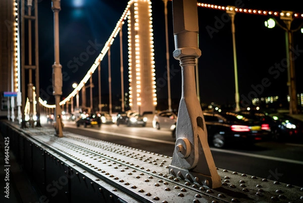 Obraz Chelsea bridge pillar