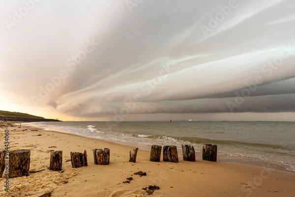 Obraz beach before the storm
