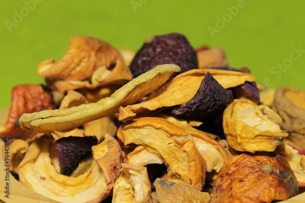 Obraz сушенные яблоки