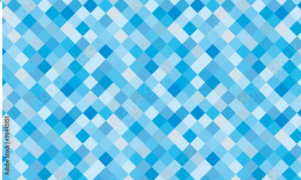 Obraz Seamless blue background pattern