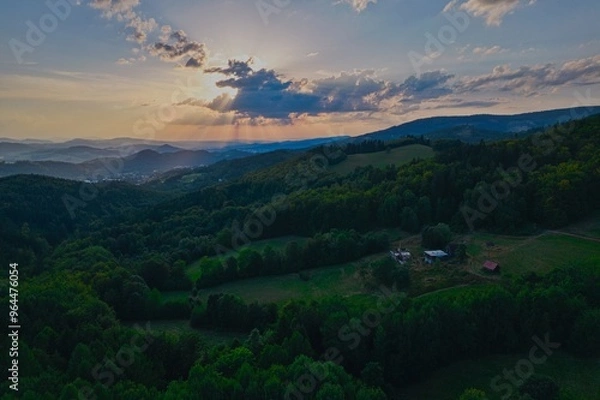 Obraz World seen by drone 