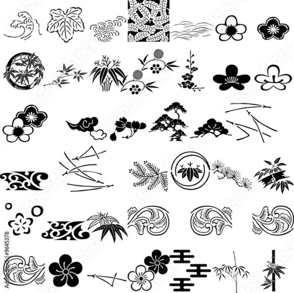 Obraz Japoński ogród ozdobny