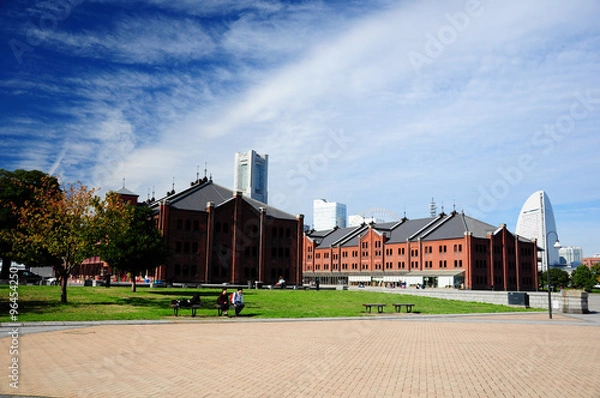 Fototapeta 横浜赤レンガ倉庫