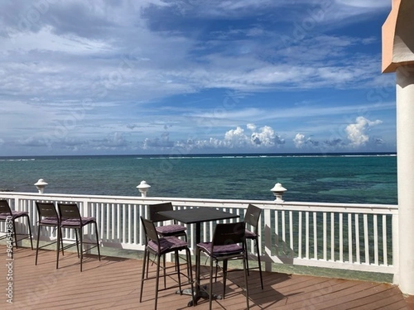 Obraz cafe on the beach