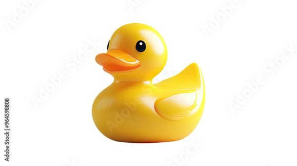 Obraz A charming yellow rubber duck