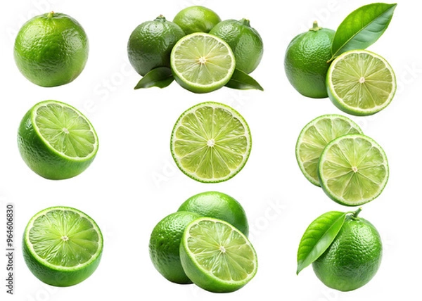 Fototapeta lemon isolated  on transparent background png