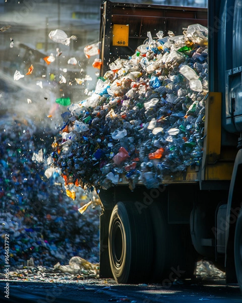 Fototapeta recycling plastic