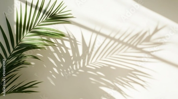 Fototapeta Lush Green Shadow Play