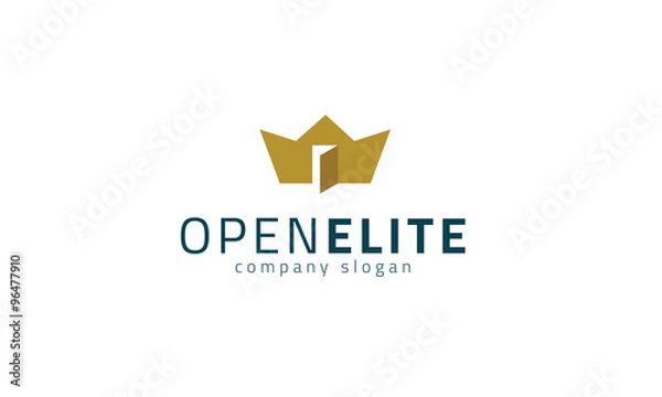 Fototapeta Open King Crown