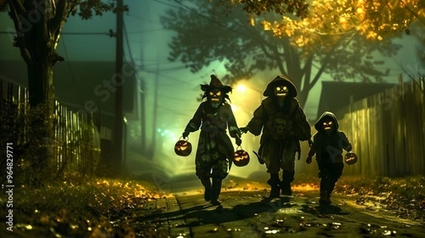 Obraz Halloween Night Walk