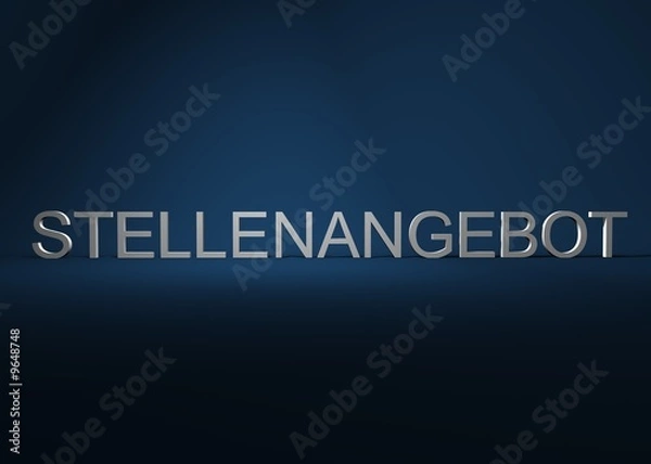 Obraz Stellenangebot