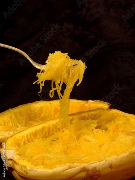 Obraz gebackener Spaghettikürbis