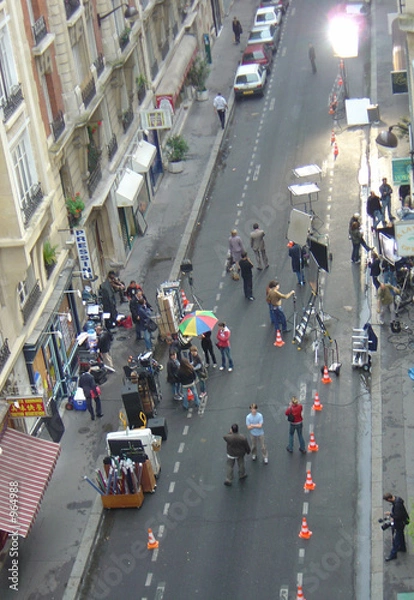 Fototapeta tournage