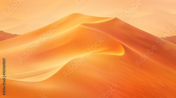 Obraz An abstract image of a desert dune.