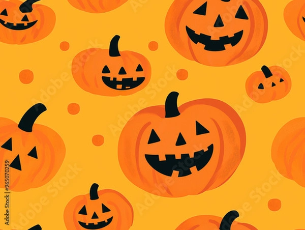 Fototapeta halloween seamless pattern