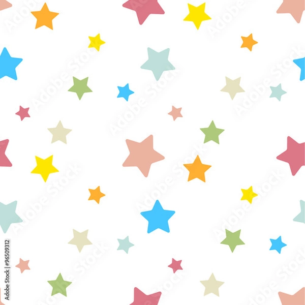 Fototapeta Confetti seamless pattern.