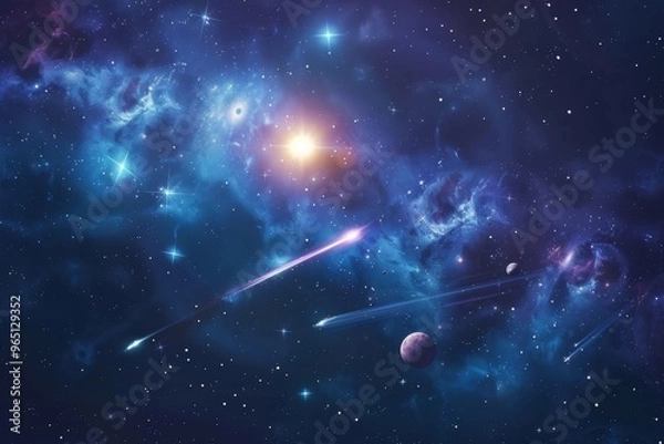 Fototapeta Beautiful Outer Space View