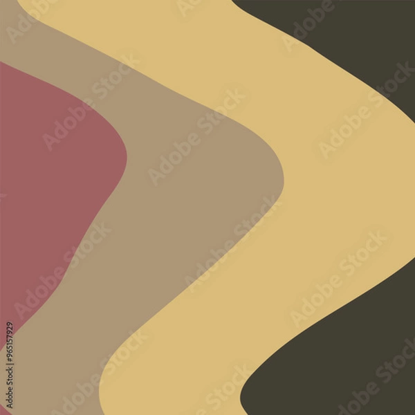Obraz Abstract background from colored shaped lines