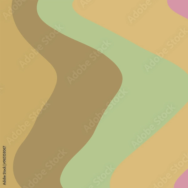 Obraz Abstract background from colored shaped lines