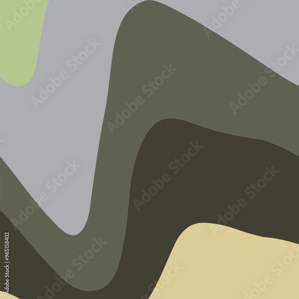 Fototapeta Abstract background from colored shaped lines